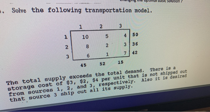 , UaSc Solution? Solve the following