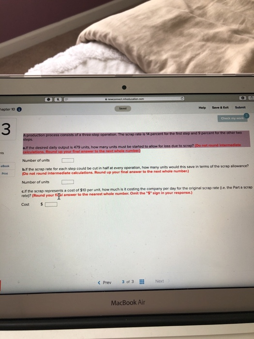 corect.com O Saved Help Submit Chapter 10 Check