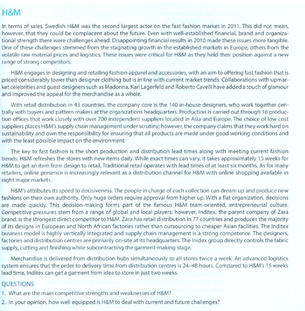 Based on the provided case, answer and discuss