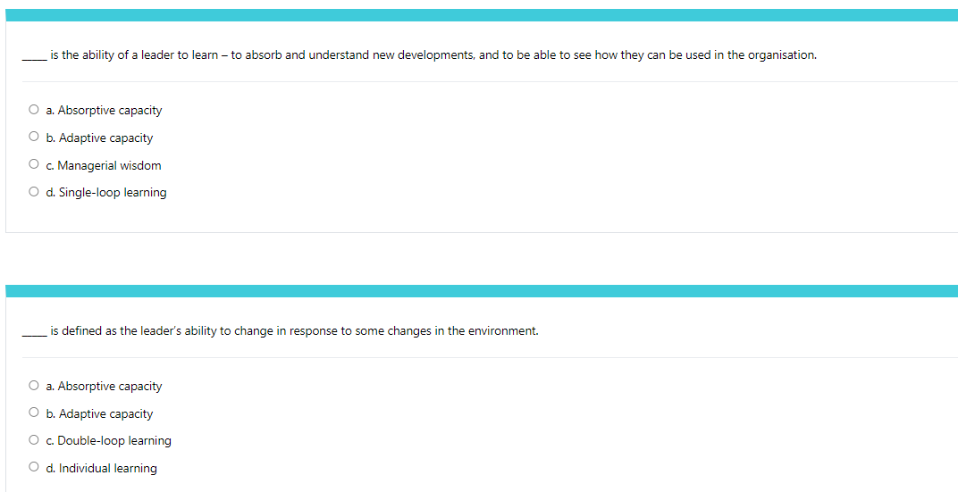 The ___ leadership role in strategy