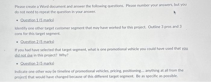 marketing 10054 please answer fast answer 3