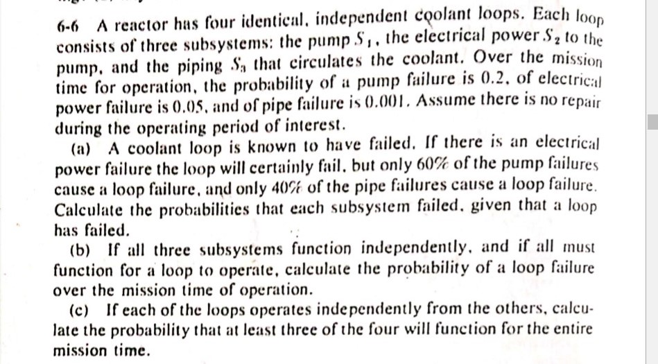 Reliability, risk analysis. Markov model.