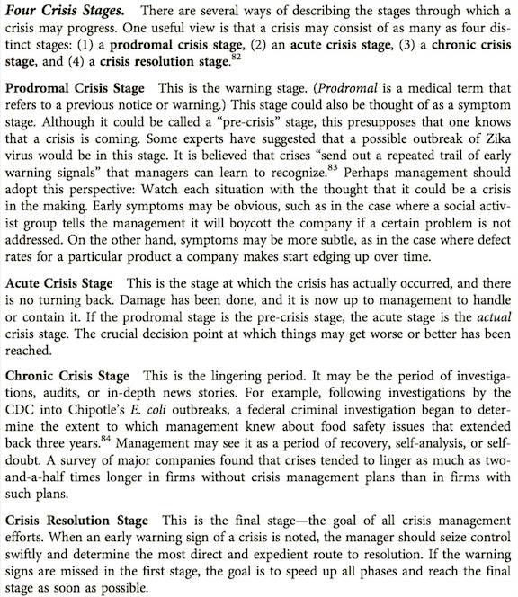 from the book about four crisis stages: class: