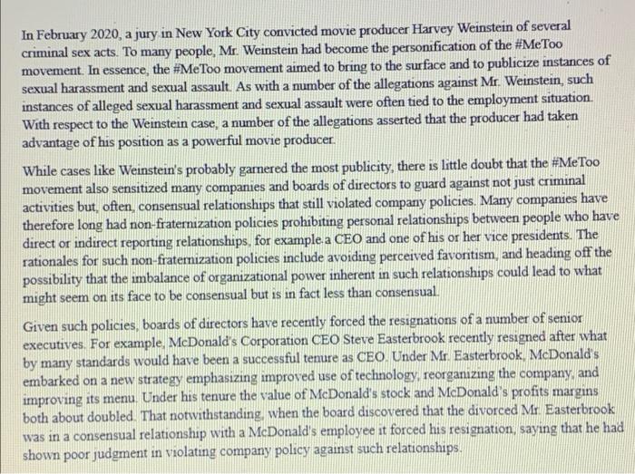 a In February 2020, a jury in New York City