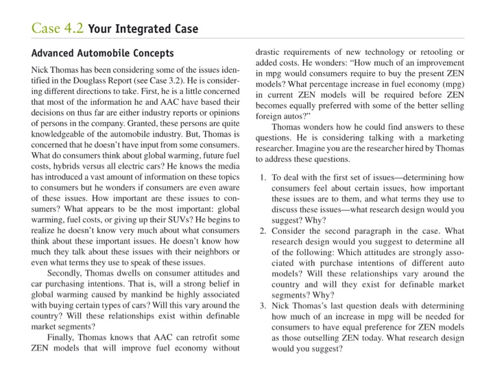 write summary of case study and answer questions.