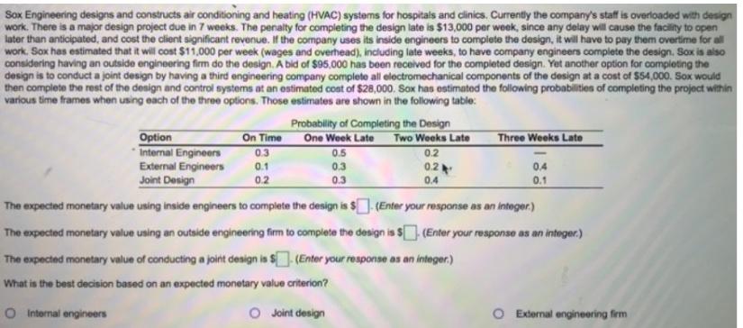 Sox Engineering designs and constructs air
