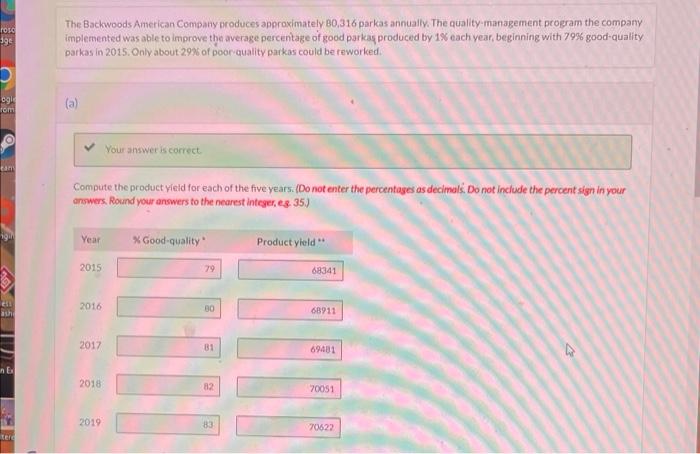 please help The Backwoods American Company