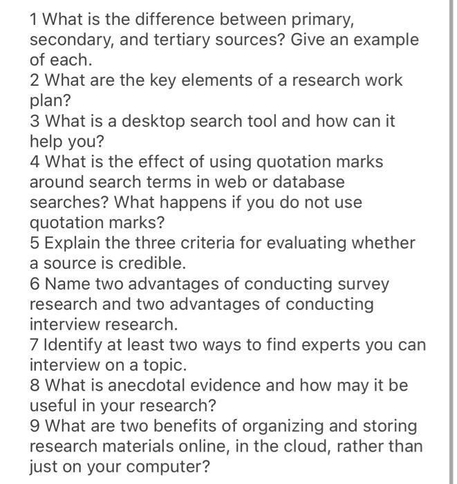 1 What is the difference between primary,