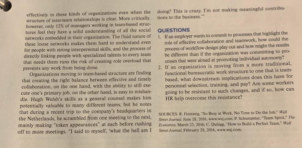 If an employer wants to commit to processes that