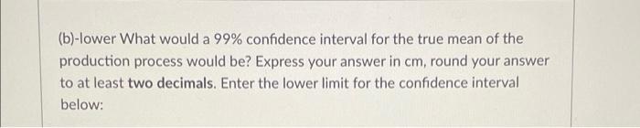 A production process whose standard deviation is