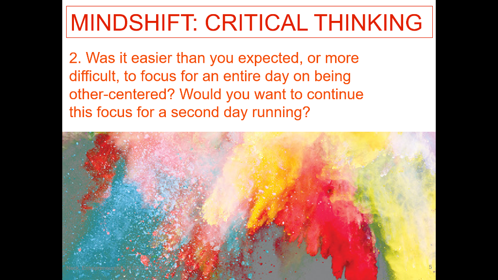 answer only 2 ,3 now MINDSHIFT: Practice Being
