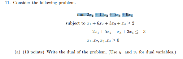 please write well please. 11. Consider the