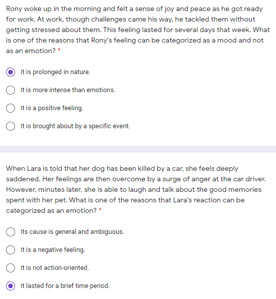 Rony woke up in the morning and felt a sense of