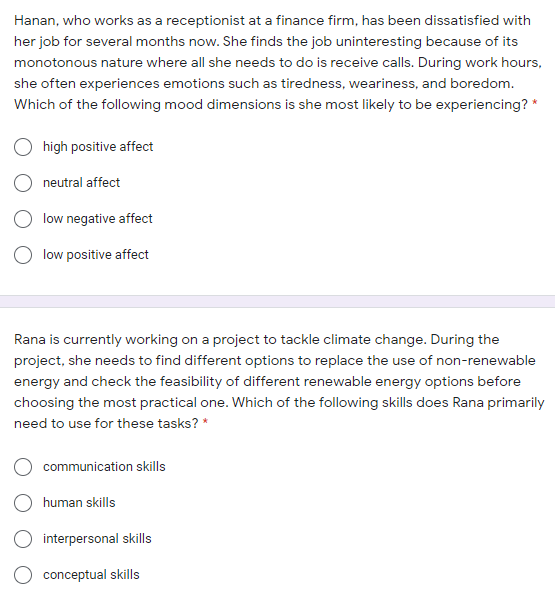 Hanan, who works as a receptionist at a finance