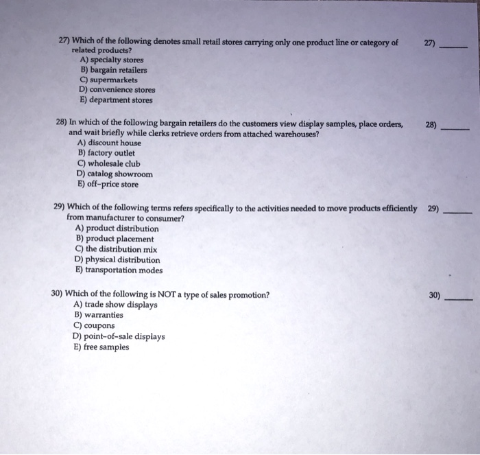 Intro to Business Multiple Choice MULTIPLE