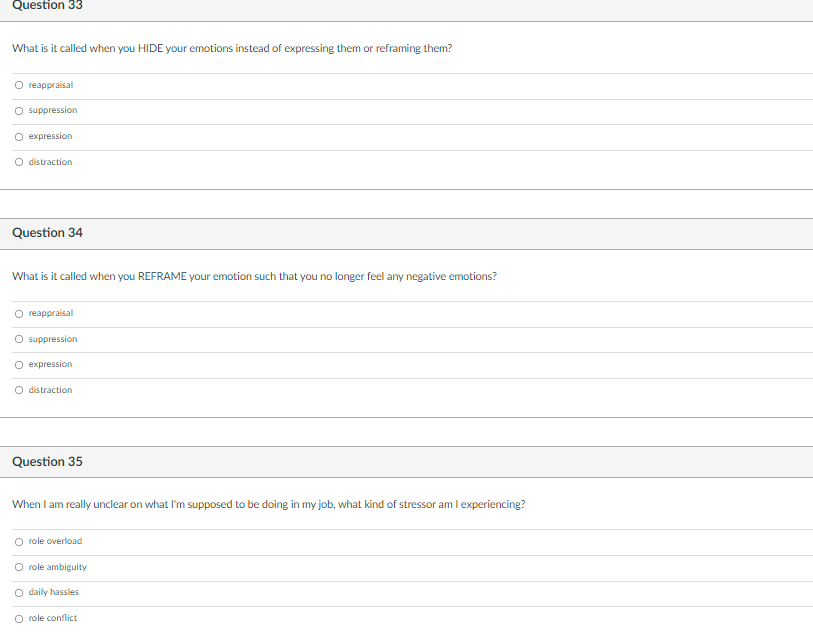 Question 24 As withdrawal goes up, commitment