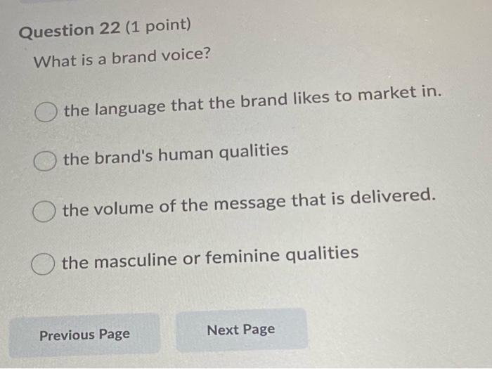 Question 21 (1 point) A problem with this