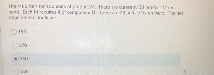 Planning bills are for components, usually