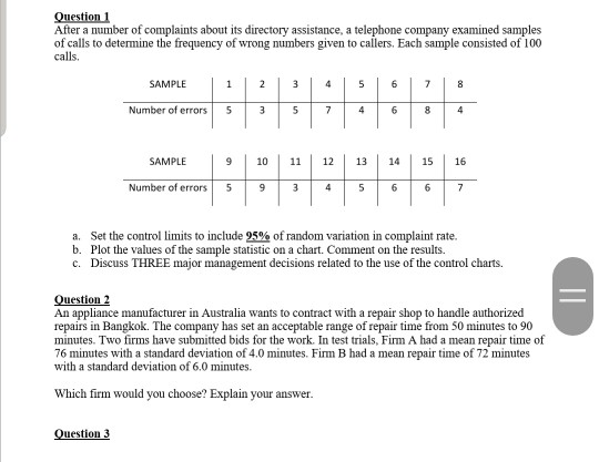 Please help solving question 1 and question 2.If