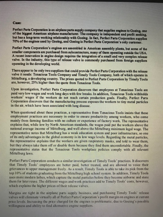 Assume for this question only that you are the