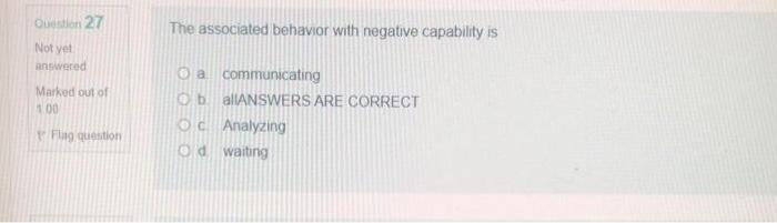 Question 22 Marketing focus on sales Novel