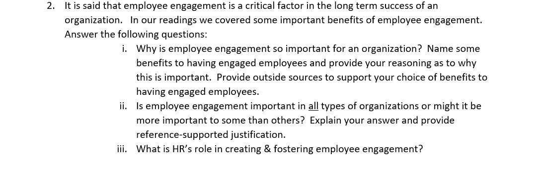 I need to write two paragraphs on this :( 2. It