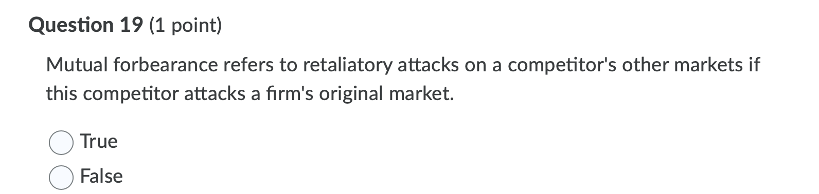 Question 17 (1 point) By trying to be