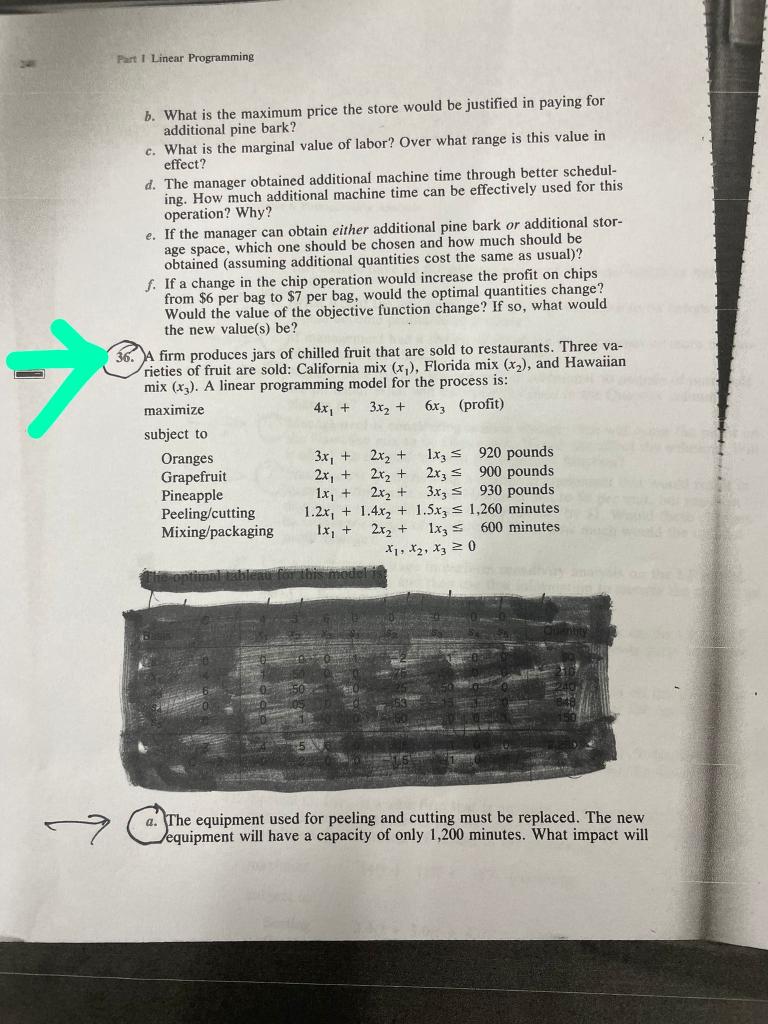 Answer only letter E from exercise #36. Letter E