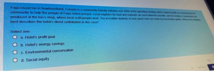 Fogo Island inn in Newtoundland Canada is a Corte