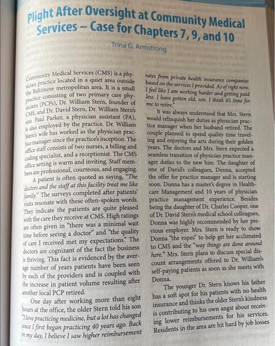 plight After Oversight at Community Medical