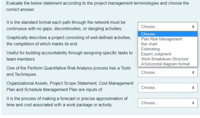 Evaluate the below statement according to the