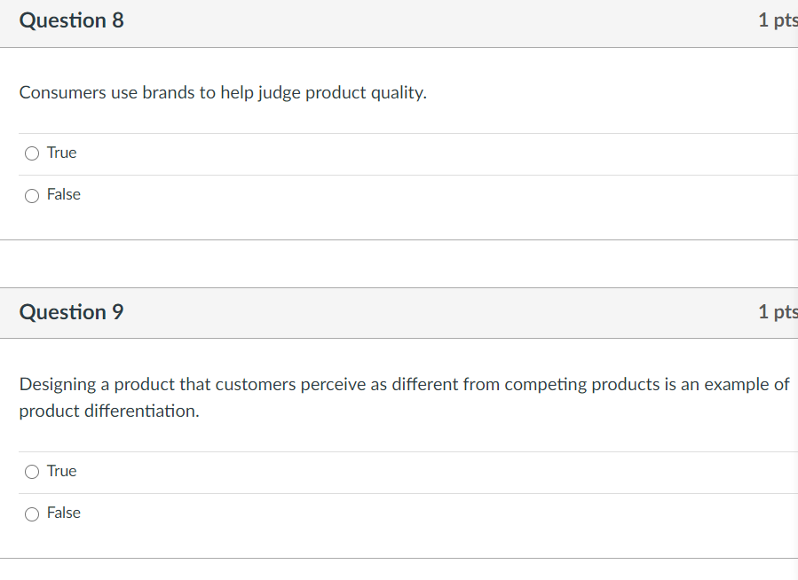 Question 1 Customers are the focal point of all