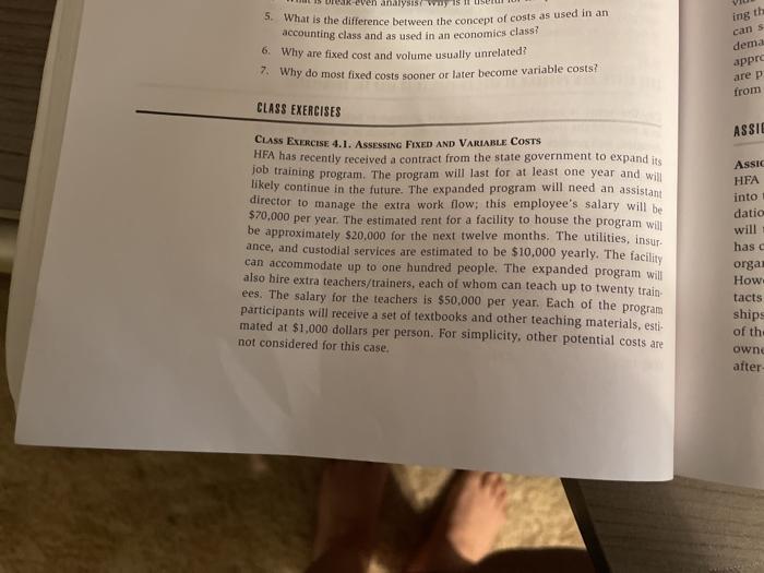 analysis cans 5. What is the difference between