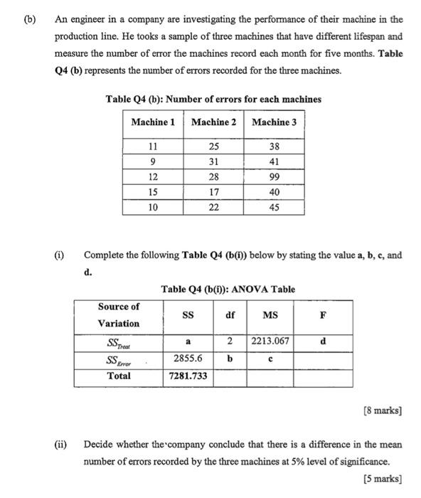 Statistic (a) A study was made by a university on