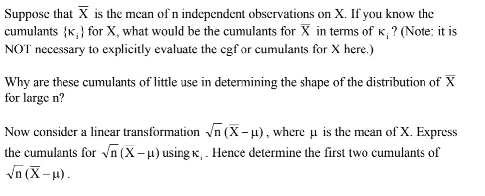 A random variable X is said to follow a