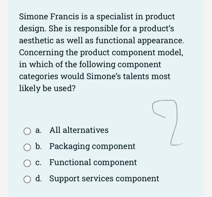 If a company is altering the price of its product