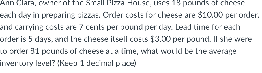 Ann Clara, owner of the Small Pizza House, uses