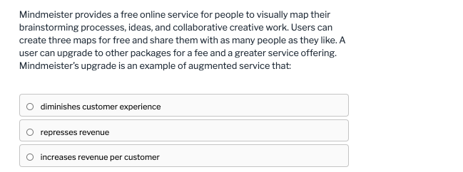 Mindmeister provides a free online service for