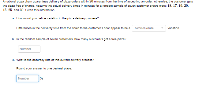 Please help with (B) and (C) A national pizza