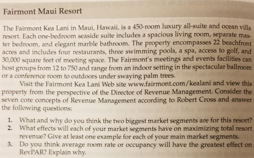 The Fairmont Kea Lani in Maui, Hawaii, is a