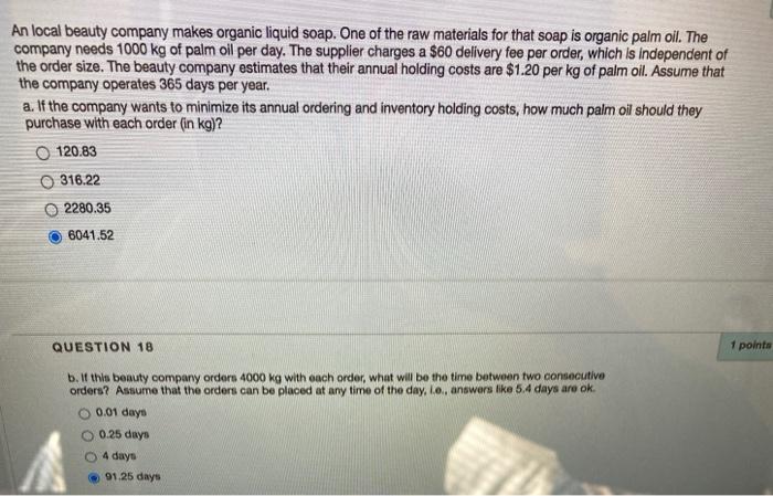 An local beauty company makes organic liquid