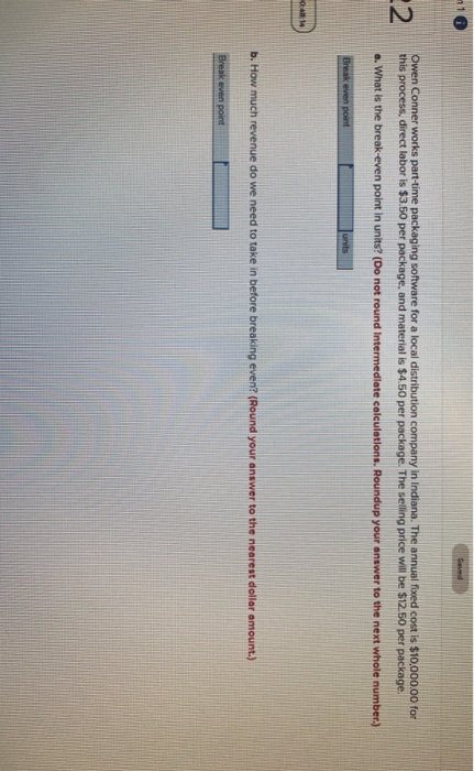 Saved Owen Conner works part-time packaging