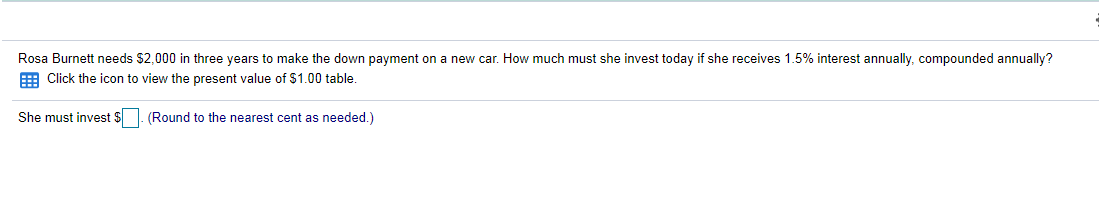 A loan of $6000 at 5% is compounded semiannually
