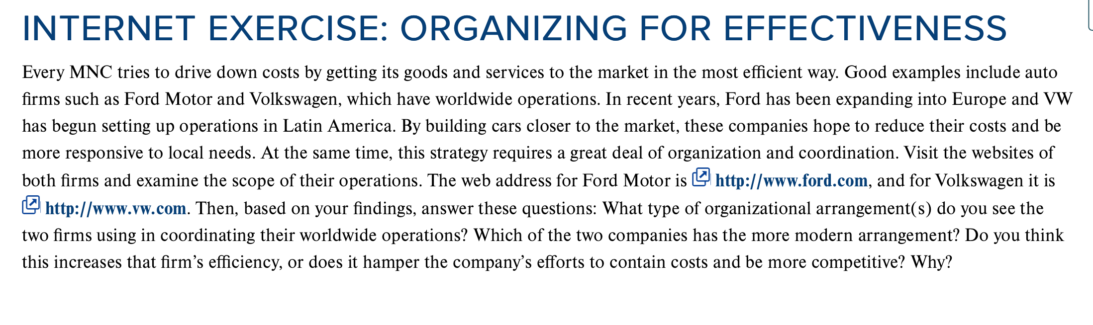 please read and answer question INTERNET