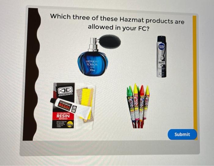 Which two of these products are Hazmat? N5 CHANEL