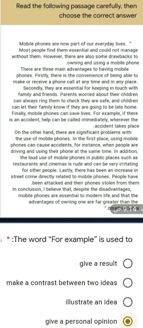 I need the answer as soon as possible Read the