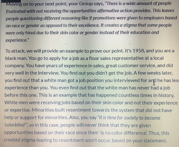 This is a Debate. Your inital response is YES,