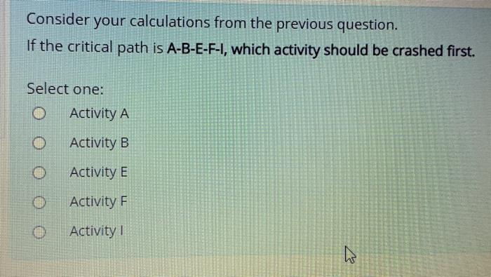 . Given the above table of Software Developing
