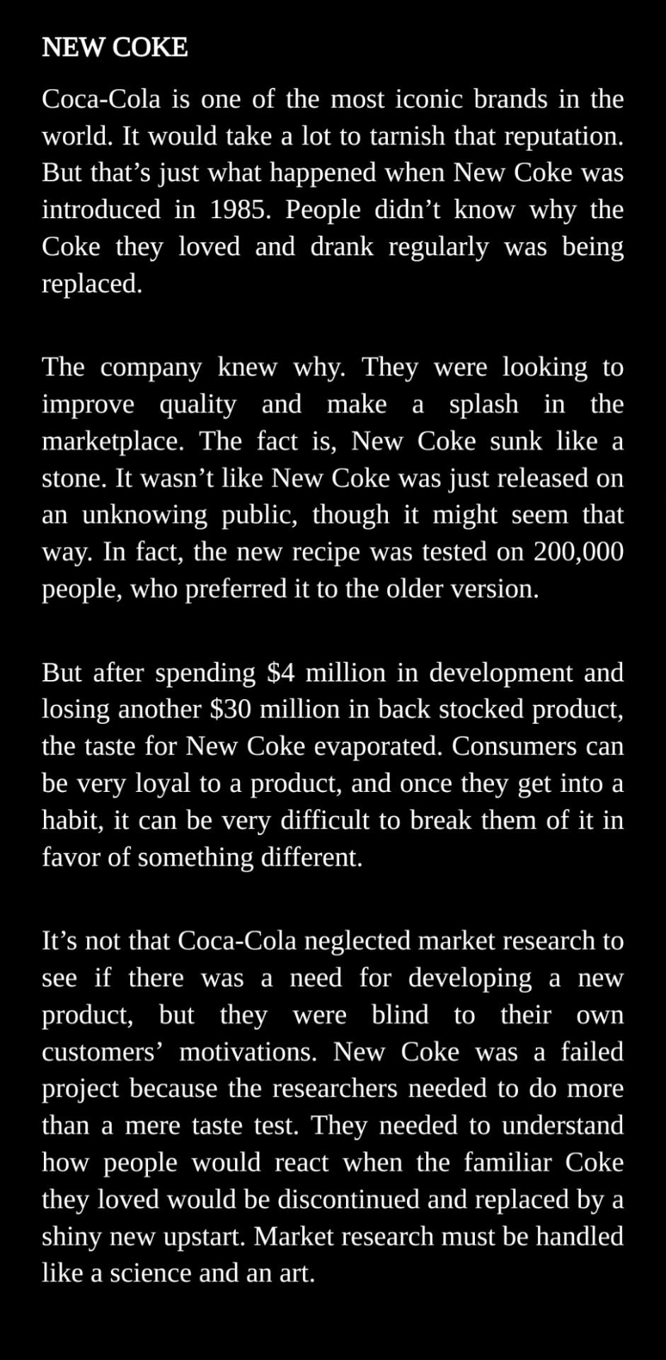 Failure is an unavoidable part of any project