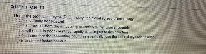 Q11- Which one is the answer? Thanks QUESTION 11
